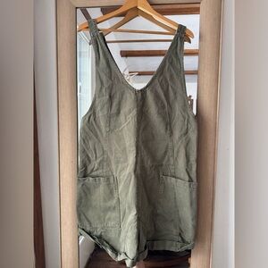 We The Free High Roller Shortalls Large Cotton